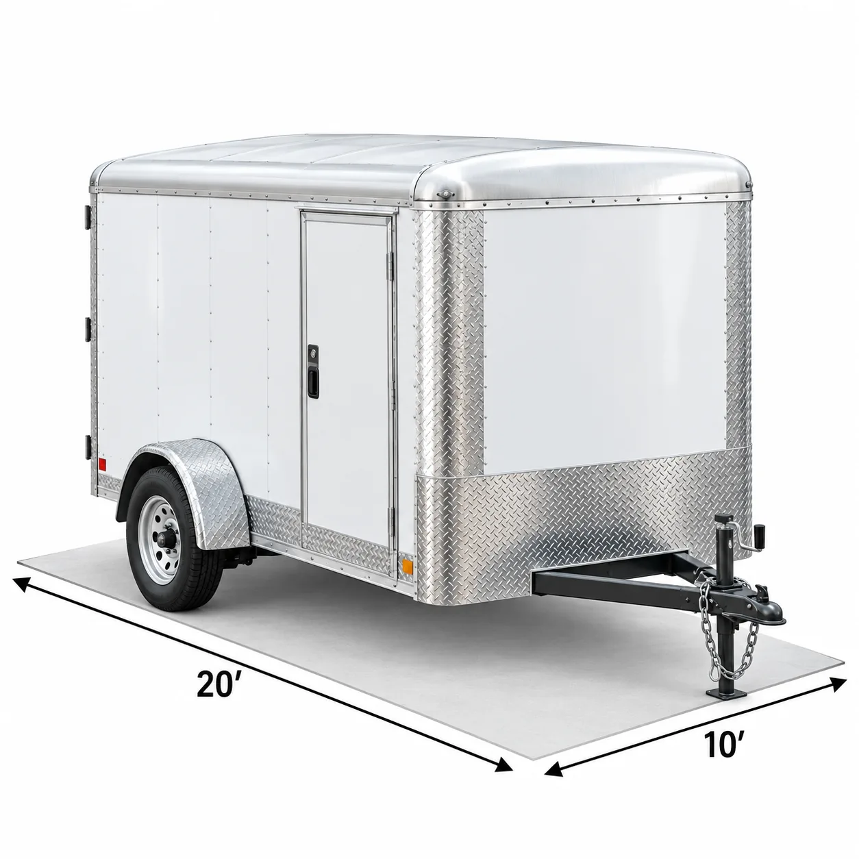 20' x 10' Trailer Space at Marinship Industries Storage, Sausalito, CA