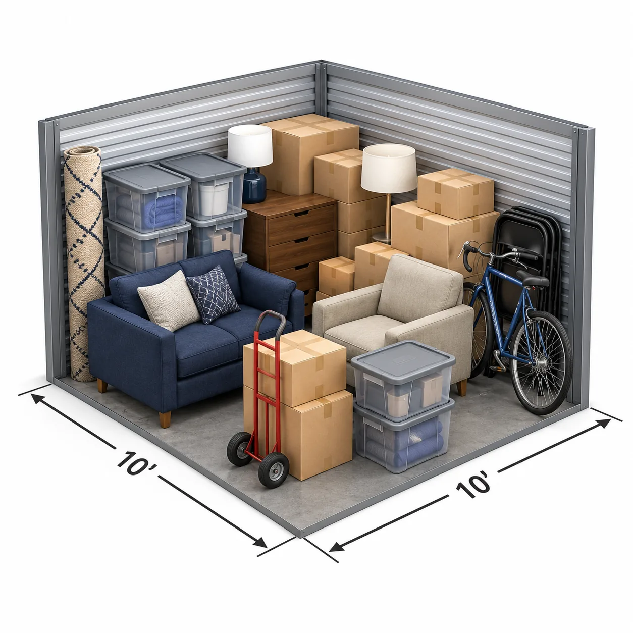 10' x 10' Storage Unit at Marinship Industries Storage, Sausalito, CA